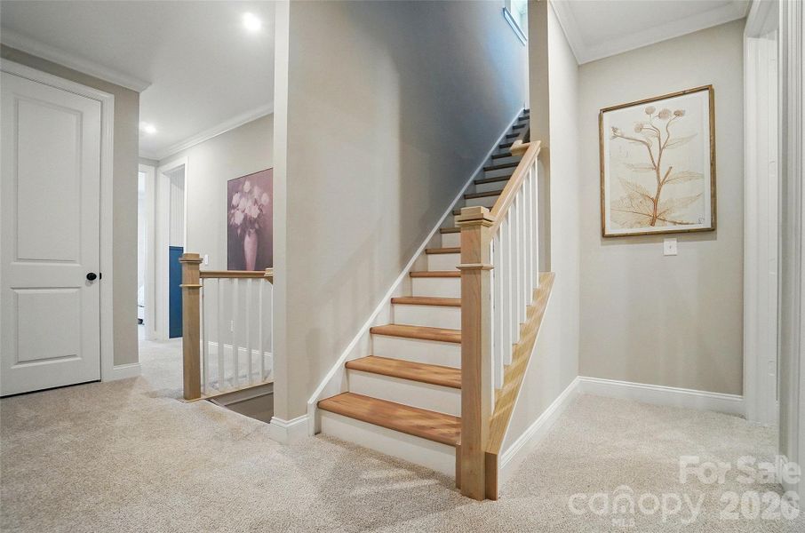 Representation only of stairs to 3rd floor