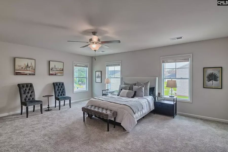Furnished interior view inside a new home in Emanuel Creek, West Columbia (Image 17).