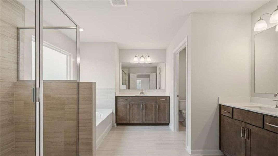 Furnished interior view inside a new home in The Gates at Pates Creek, Hampton (Image 9).