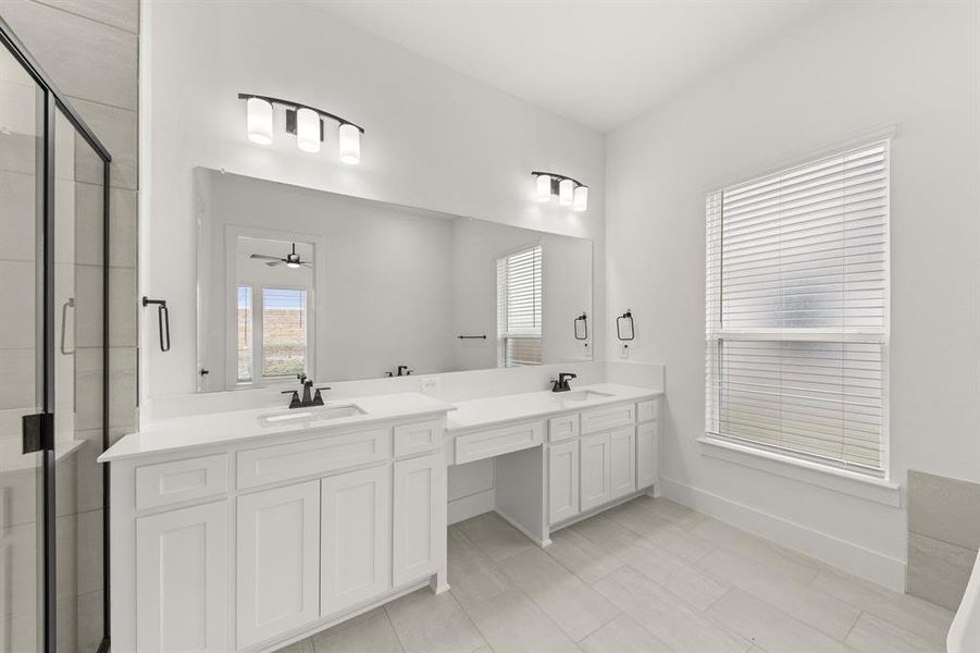 Furnished interior view inside a new home in The Villages of Hurricane Creek, Anna (Image 5).