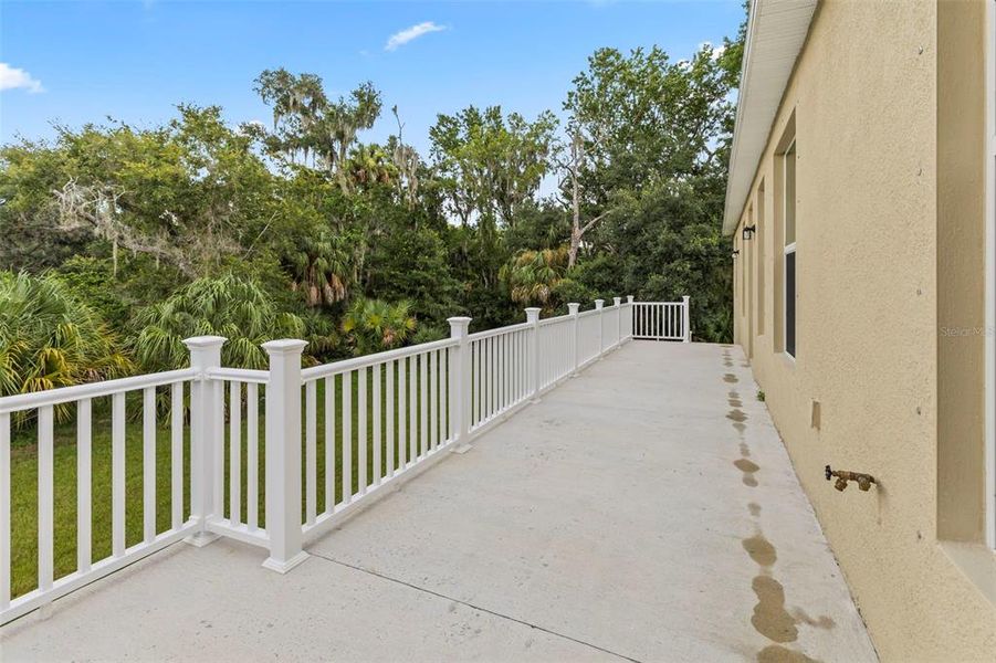 Exterior details and patio area of a home in , Riverview (Image 35). Exterior details and patio area of a home in , Riverview (Image 35).