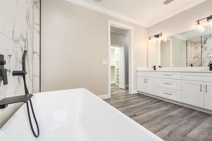 Furnished interior view inside a new home in , Tampa (Image 6).