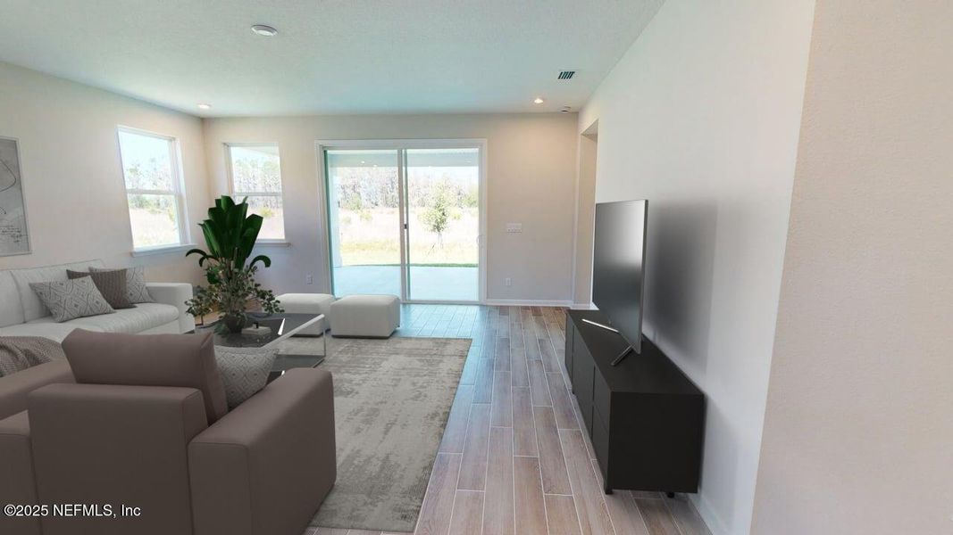 Furnished interior view inside a new home in Lakes at Bella Lago, Green Cove Springs (Image 8).