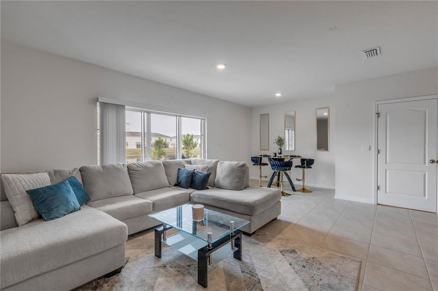Furnished interior view inside a new home in Rivers Edge, Edgewater (Image 8). Furnished interior view inside a new home in Rivers Edge, Edgewater (Image 8).