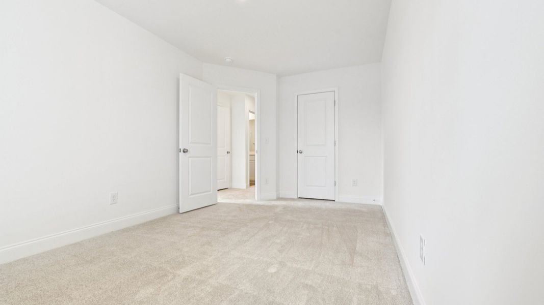 Furnished interior view inside a new home in Battle Bridge, Raleigh (Image 12).
