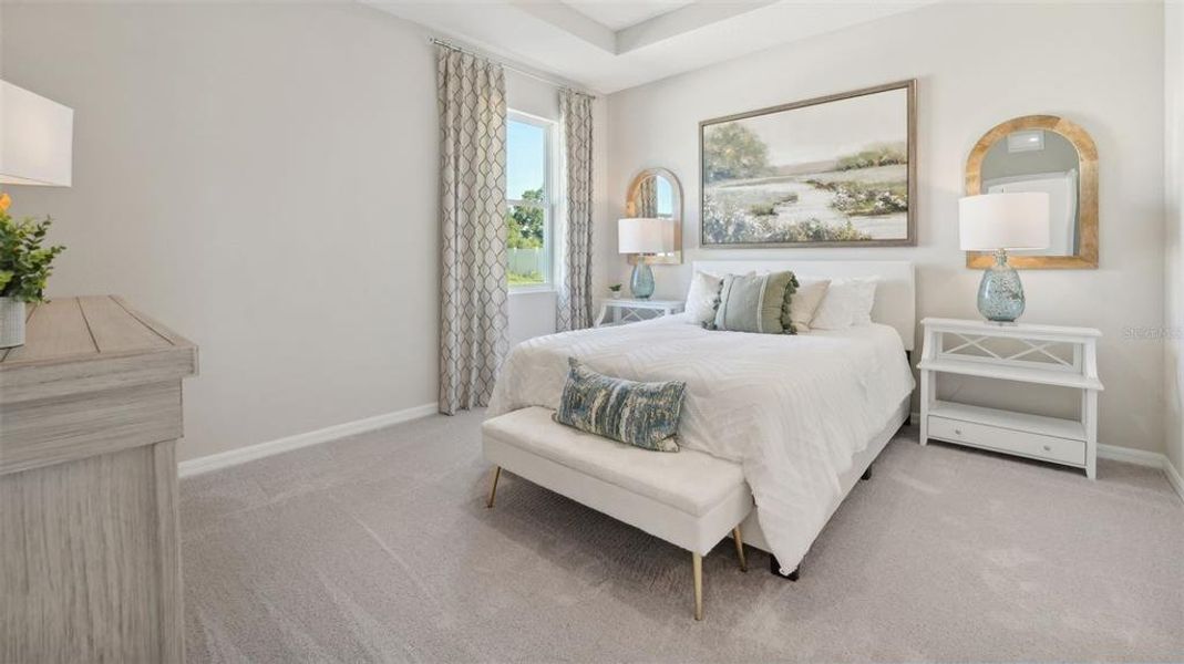 Furnished interior view inside a new home in Archer at Two Rivers, Zephyrhills (Image 9).