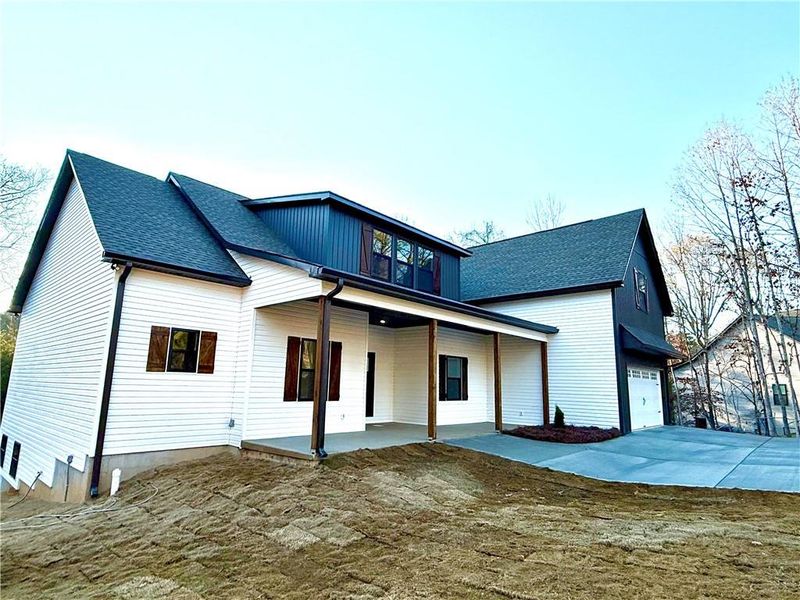 Exterior details and patio area of a home in , Calhoun (Image 17). Exterior details and patio area of a home in , Calhoun (Image 17).