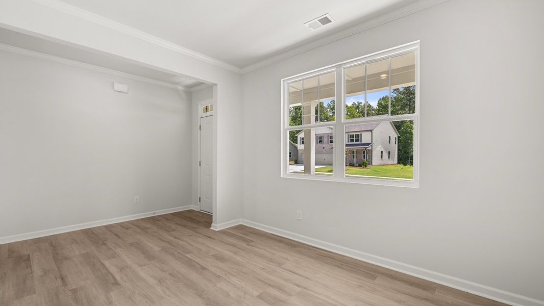 Spacious, unfurnished interior of a new home in South Wind, Union City (Image 11). Spacious, unfurnished interior of a new home in South Wind, Union City (Image 11).