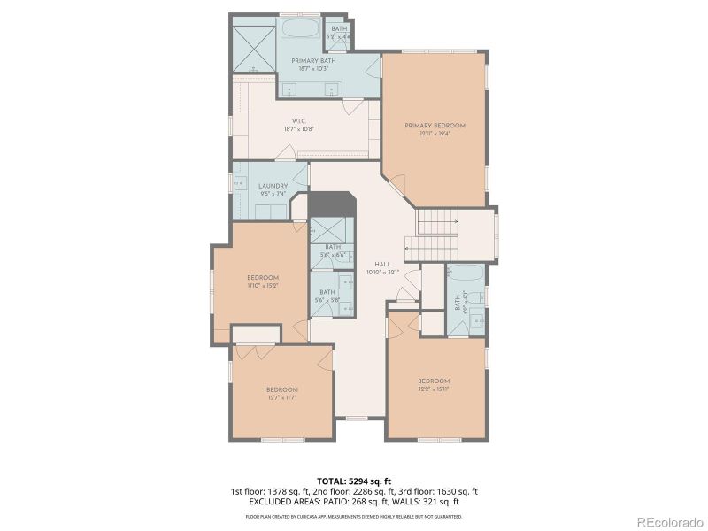 Upper Level Floor Plan