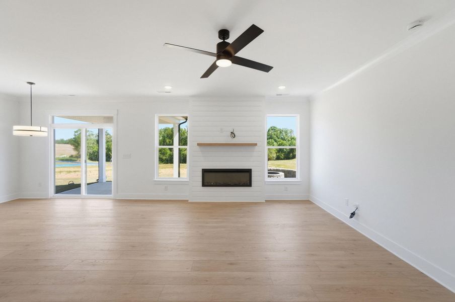 Spacious, unfurnished interior of a new home in Chasewood, Mint Hill (Image 31).