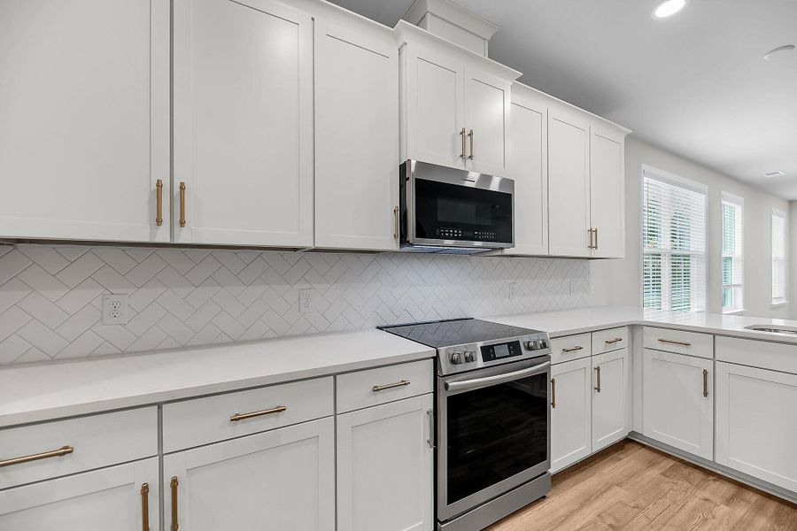 Furnished interior view inside a new home in Sweetgrass Station, Summerville (Image 6).