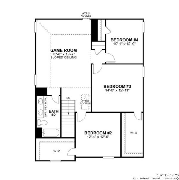 2D floor plan layout of this home in Paloma Park, Converse, TX (Image 4). 2D floor plan layout of this home in Paloma Park, Converse, TX (Image 4).
