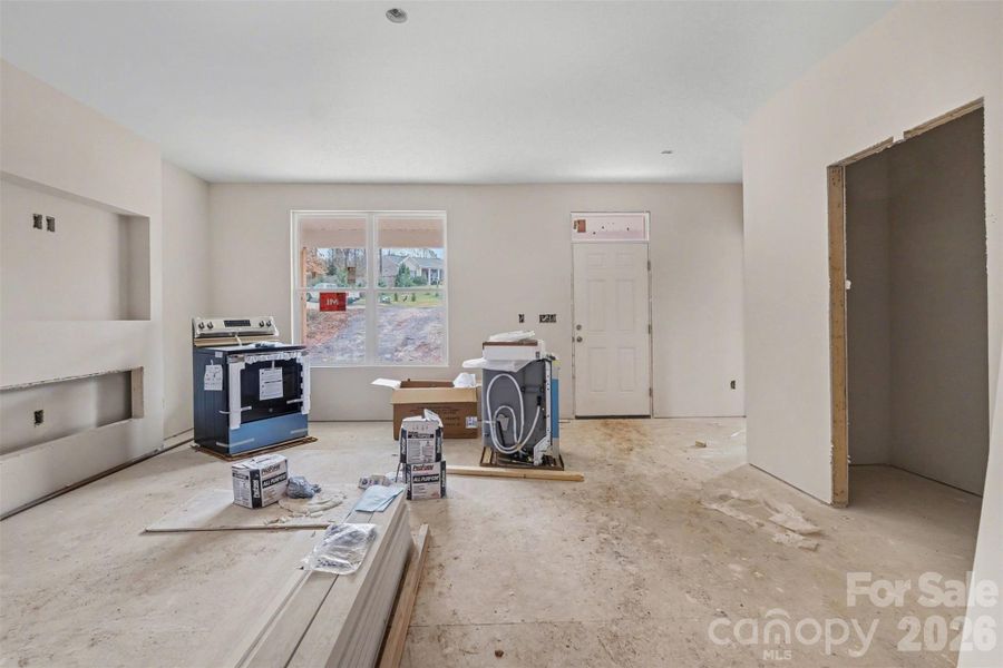 In-progress construction of a new home in , Gastonia, NC (Image 12).