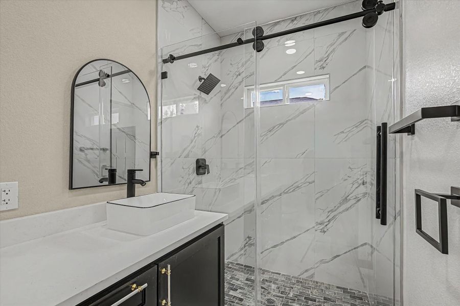 Furnished interior view inside a new home in , Houston (Image 6).
