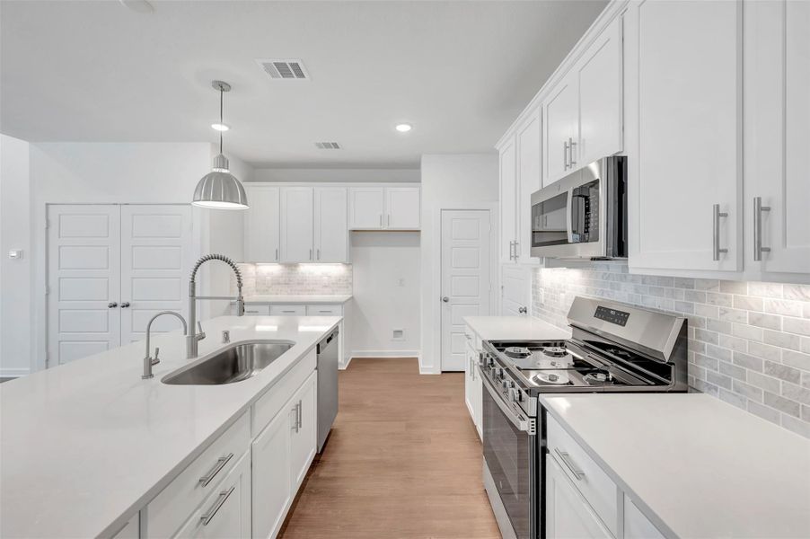 Furnished interior view inside a new home in Summerview, Fulshear (Image 11).