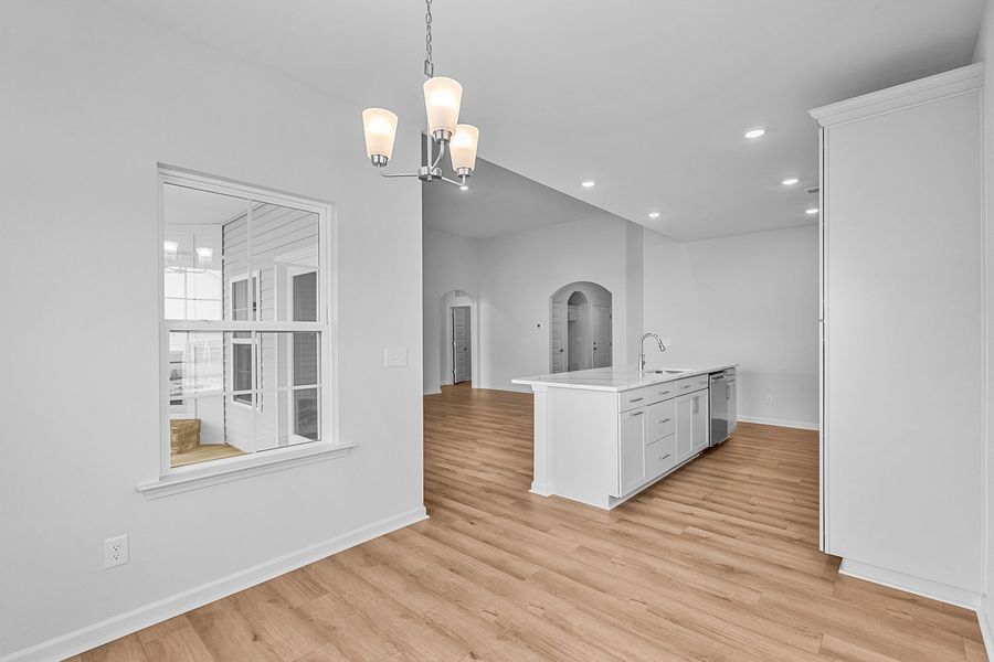 Spacious, unfurnished interior of a new home in Brayden, Advance (Image 19). Spacious, unfurnished interior of a new home in Brayden, Advance (Image 19).