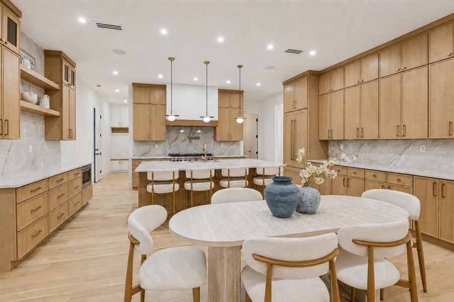 Furnished interior view inside a new home in , Dallas (Image 14).