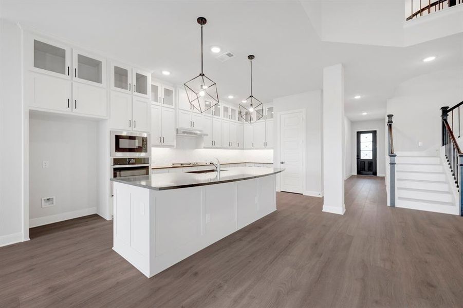 Furnished interior view inside a new home in The Ridge at Northlake, Northlake (Image 5).
