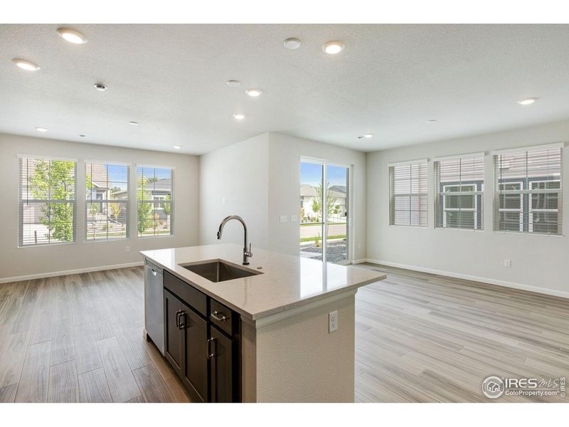 Furnished interior view inside a new home in Westside Crossing, Berthoud (Image 12).