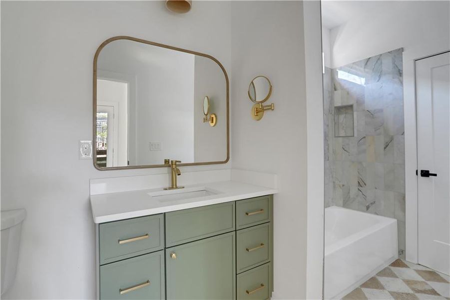 Furnished interior view inside a new home in , Scottdale (Image 53).