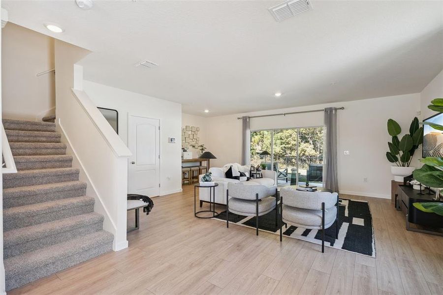 Furnished interior view inside a new home in Oak Pointe, Apopka (Image 17).