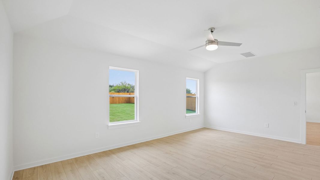 Spacious, unfurnished interior of a new home in Trails at Wildhorse, Austin (Image 22). Spacious, unfurnished interior of a new home in Trails at Wildhorse, Austin (Image 22).