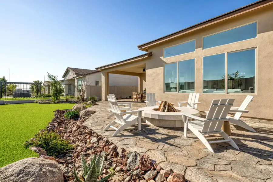 Exterior details and patio area of a home in Abel Ranch, Goodyear (Image 4). Exterior details and patio area of a home in Abel Ranch, Goodyear (Image 4).