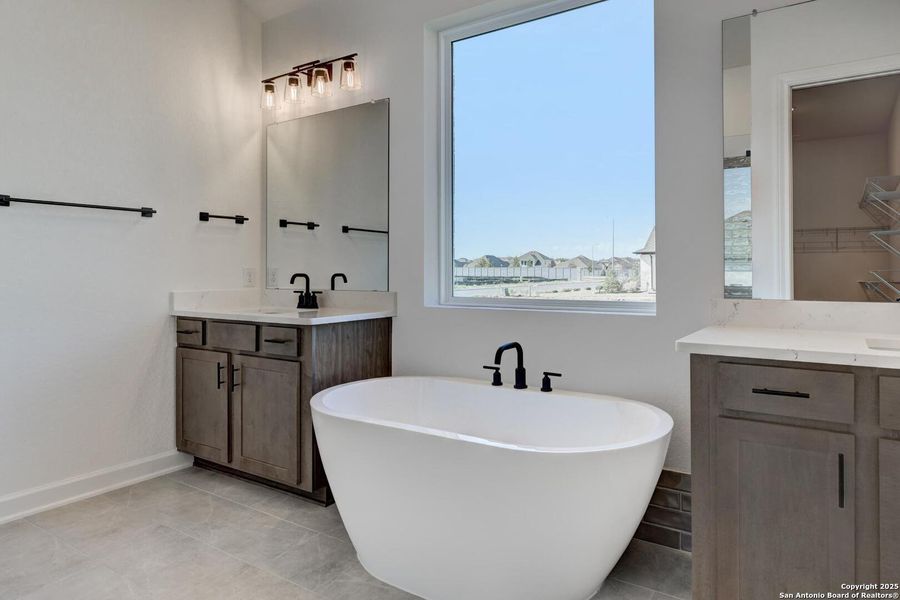 Furnished interior view inside a new home in The Heritage at Saddlebrook Ranch 70's, Schertz (Image 11). Furnished interior view inside a new home in The Heritage at Saddlebrook Ranch 70's, Schertz (Image 11).