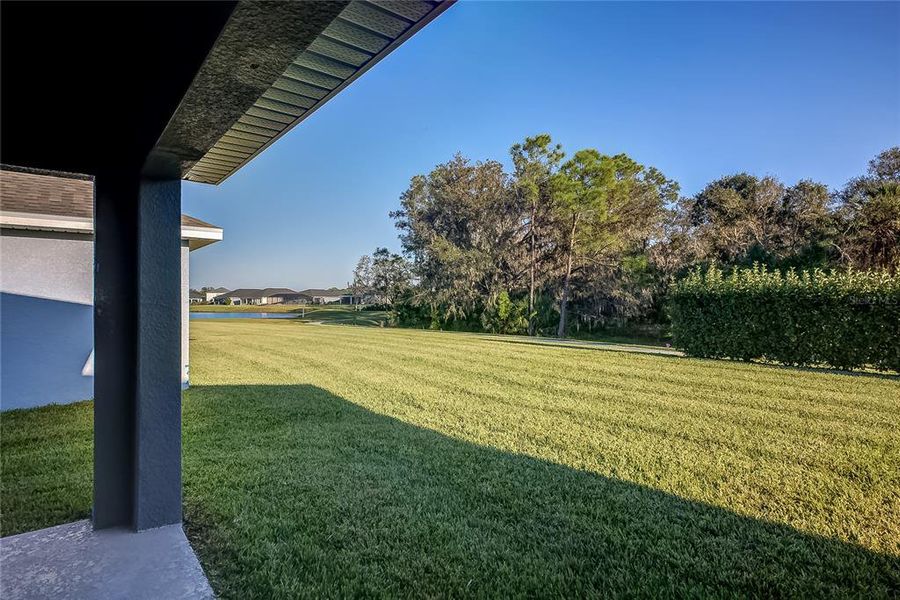 Exterior details and patio area of a home in Aviary at Rutland Ranch, Parrish (Image 23).
