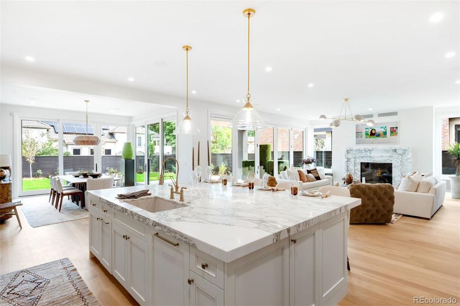 Furnished interior view inside a new home in , Denver (Image 28). Furnished interior view inside a new home in , Denver (Image 28).