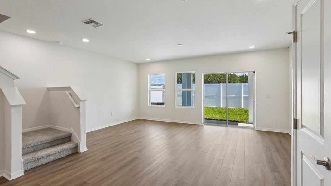 Furnished interior view inside a new home in Twin Oaks, Zephyrhills (Image 9).