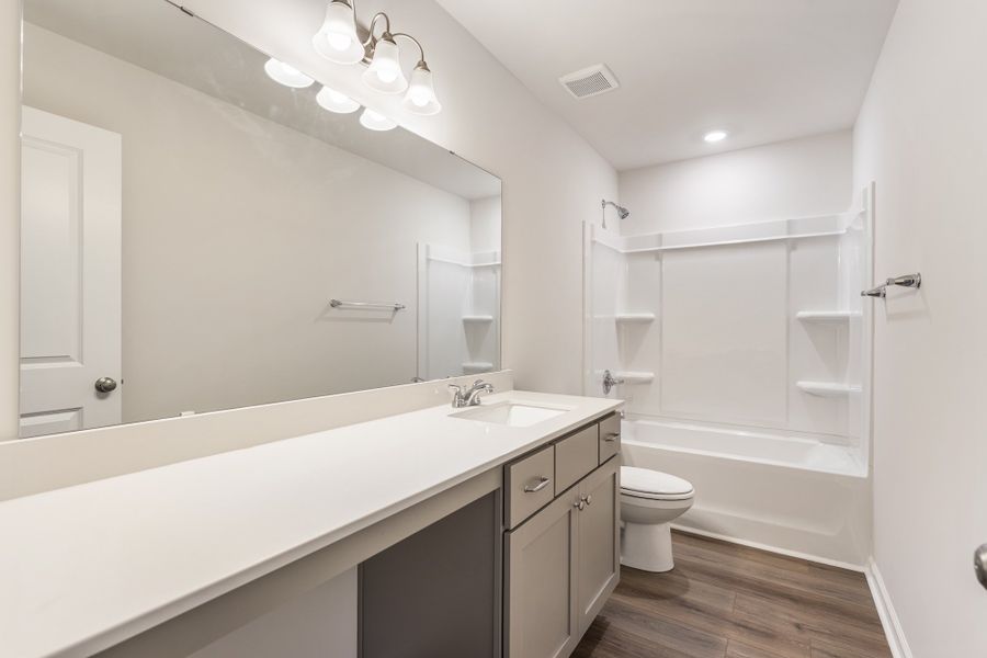 Furnished interior view inside a new home in Wingate, Inman (Image 11). Furnished interior view inside a new home in Wingate, Inman (Image 11).