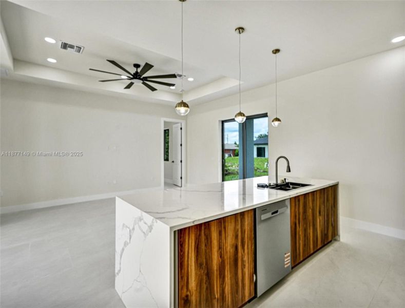 Furnished interior view inside a new home in , Lehigh Acres (Image 4).