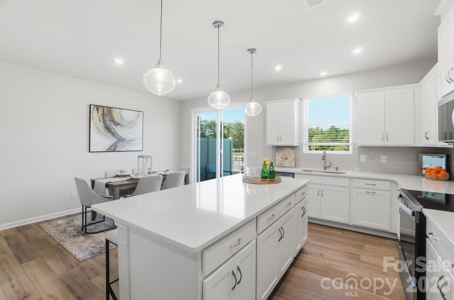 Furnished interior view inside a new home in Arbor Chase, Clover (Image 11).