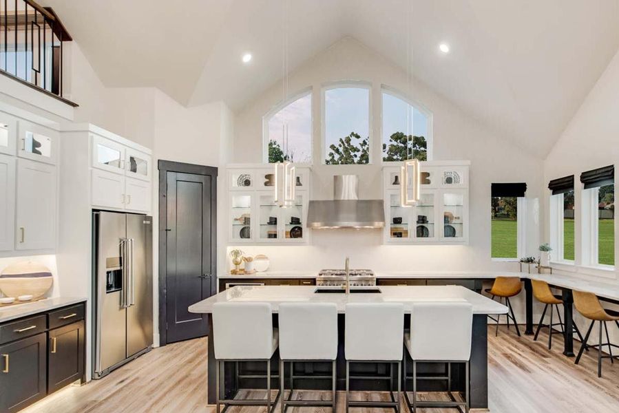 Representative furnished interior of a home built from the Grand Monterra II by Grand Homes in Grand Oaks, Celina (Image 8).