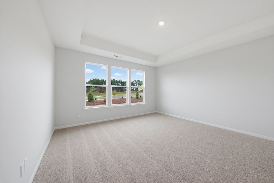 Spacious, unfurnished interior of a new home in Sweetbrier, Durham (Image 19). Spacious, unfurnished interior of a new home in Sweetbrier, Durham (Image 19).
