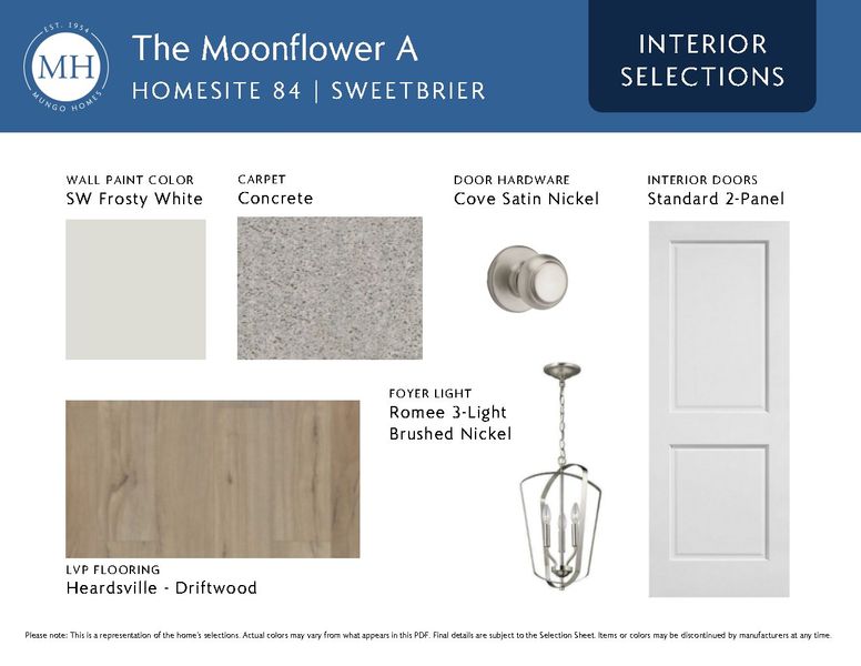 Sample of building materials used in homes in Sweetbrier, Durham (Image 4).
