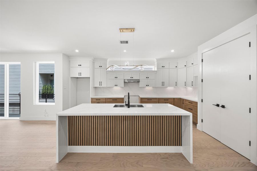 Furnished interior view inside a new home in , Houston (Image 5).