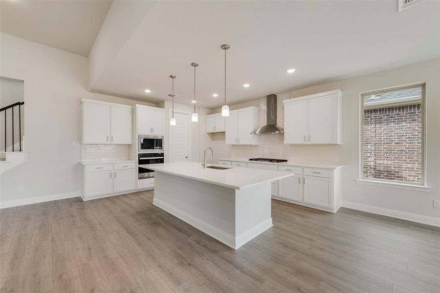 Furnished interior view inside a new home in Sutton Fields, Celina (Image 17).