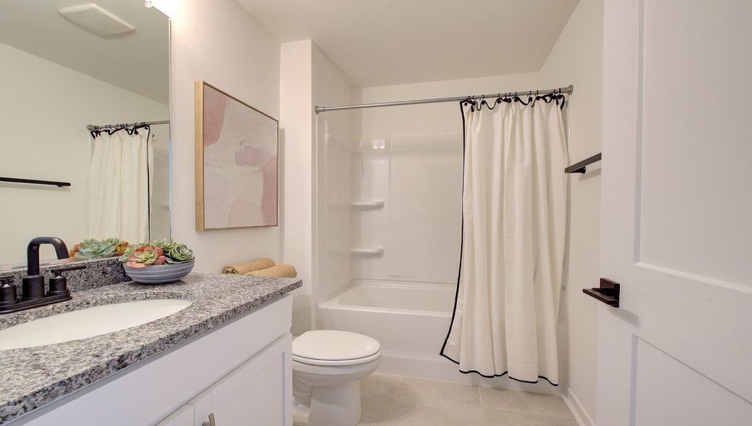 Furnished interior view inside a new home in Pleasant Grove, Weaverville (Image 14).