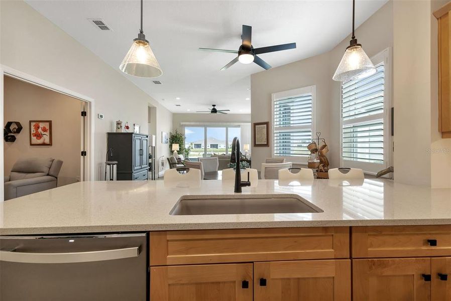Furnished interior view inside a new home in , Punta Gorda (Image 16).