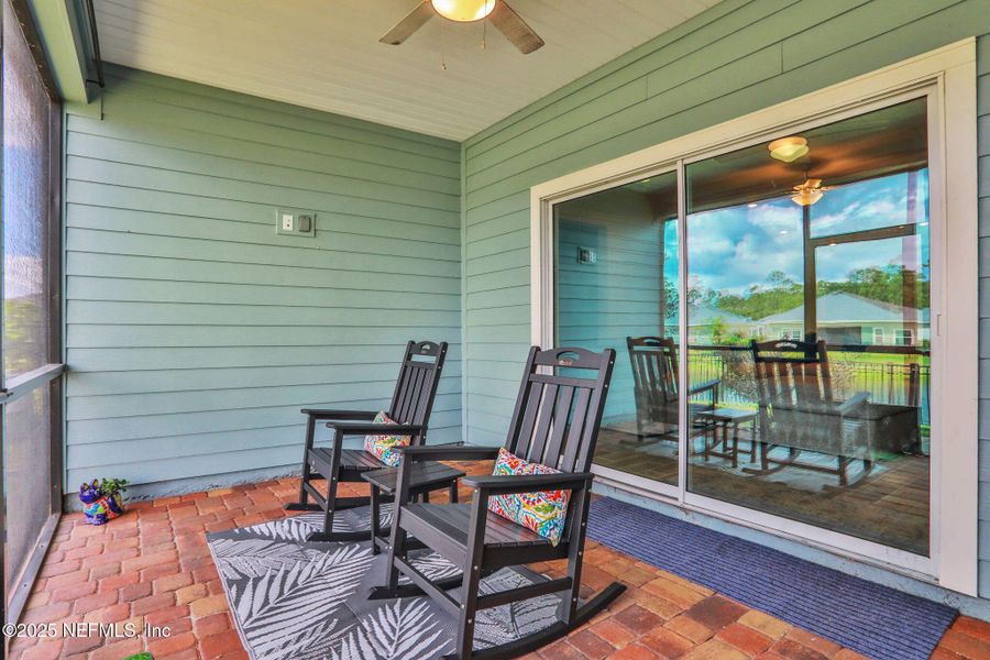Exterior details and patio area of a home in , Green Cove Springs (Image 2). Exterior details and patio area of a home in , Green Cove Springs (Image 2).