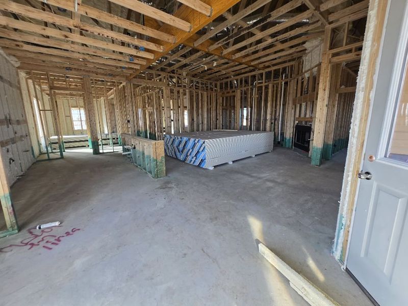 In-progress construction of a new home in Hillview Addition, Decatur, TX (Image 7).