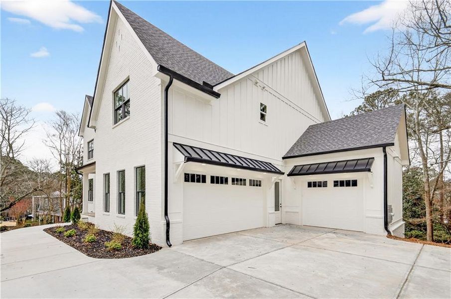 Front exterior of a new home in , Atlanta, GA, highlighting curb appeal (Image 29). Front exterior of a new home in , Atlanta, GA, highlighting curb appeal (Image 29).