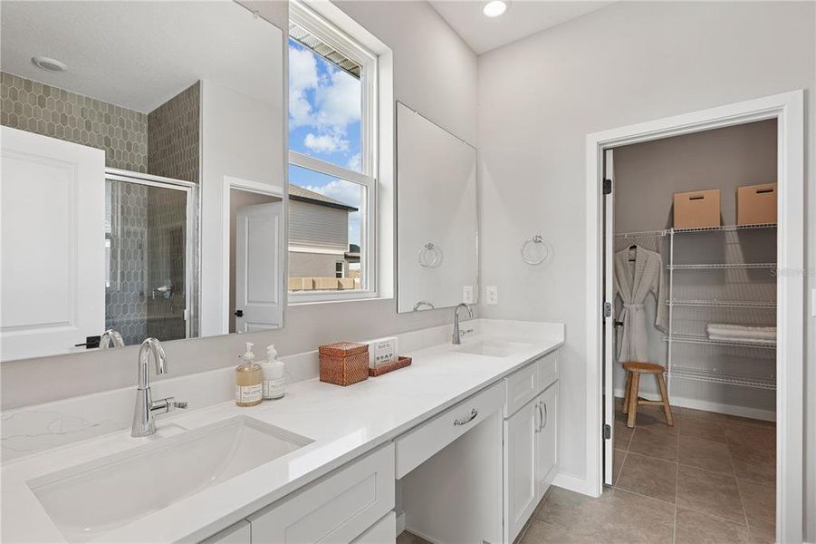 Furnished interior view inside a new home in Sabana Reserve, Ocala (Image 13).
