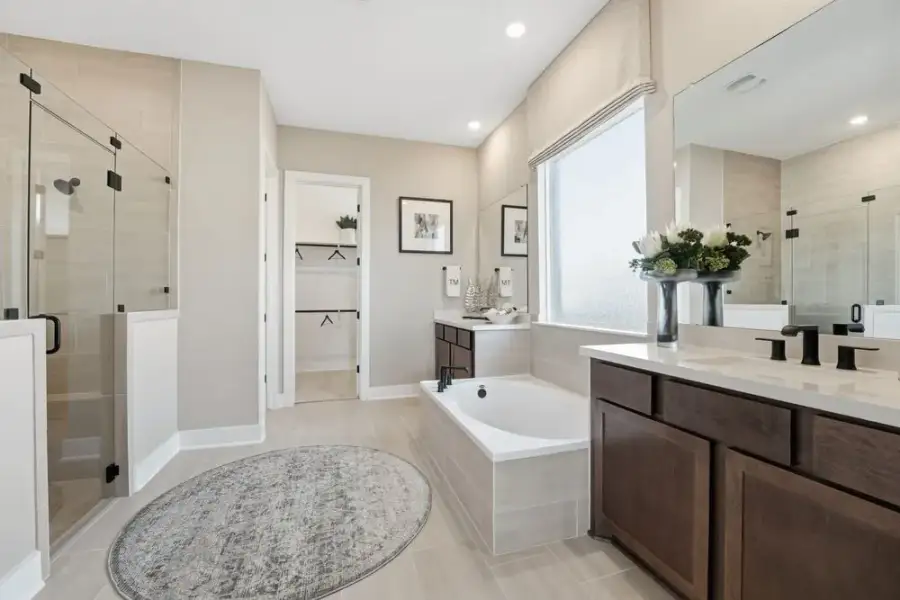 Furnished interior view inside a new home in Santa Rita Ranch, Liberty Hill (Image 4).