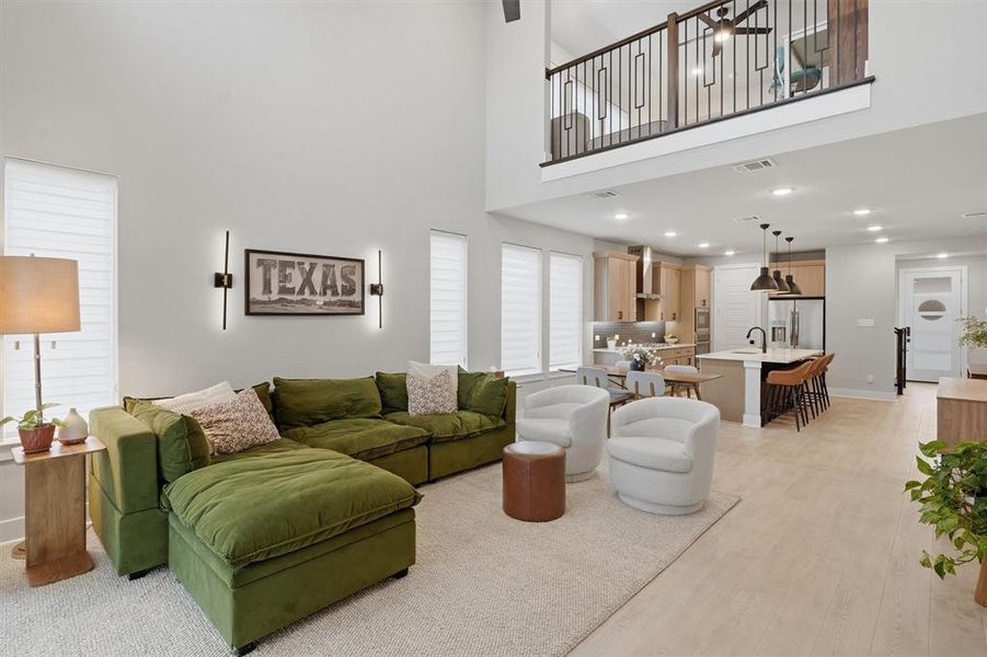 Furnished interior view inside a new home in , Argyle (Image 26).