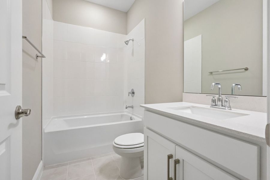 Furnished interior view inside a new home in Legends Preserve - Signature Series, Daytona Beach (Image 7).