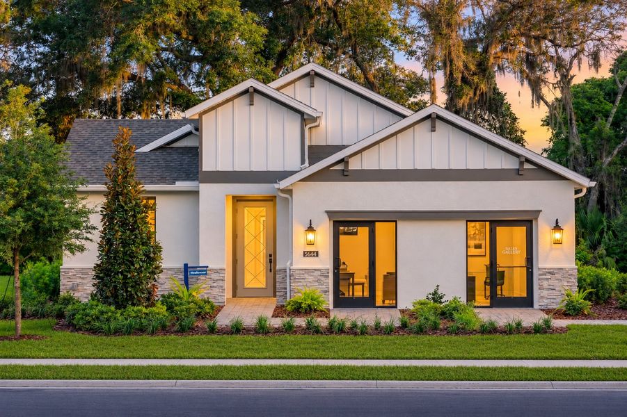 Representative exterior photo of a completed home built from the Meadowood by Risewell Homes in Kentucky Square, Sanford, FL (Image 1). Representative exterior photo of a completed home built from the Meadowood by Risewell Homes in Kentucky Square, Sanford, FL (Image 1).