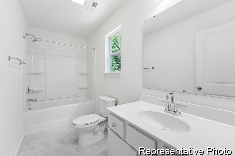 Furnished interior view inside a new home in Lake Royale, Louisburg (Image 7). Furnished interior view inside a new home in Lake Royale, Louisburg (Image 7).